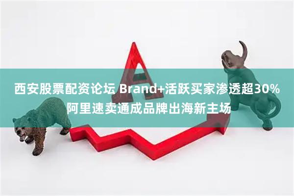 西安股票配资论坛 Brand+活跃买家渗透超30% 阿里速卖通成品牌出海新主场
